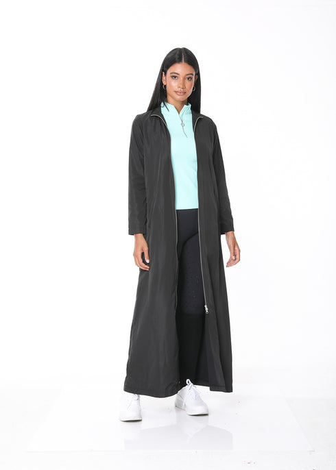 TECHNICAL JACKET FULL LENGTH, BLACK
